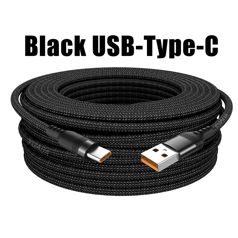 USB Type-C Extended 3M 5M 8-Meter Android Micro USB Fast Charging Cable For Huawei Xiaomi Vivo Oppo And Leeco Phone Data C