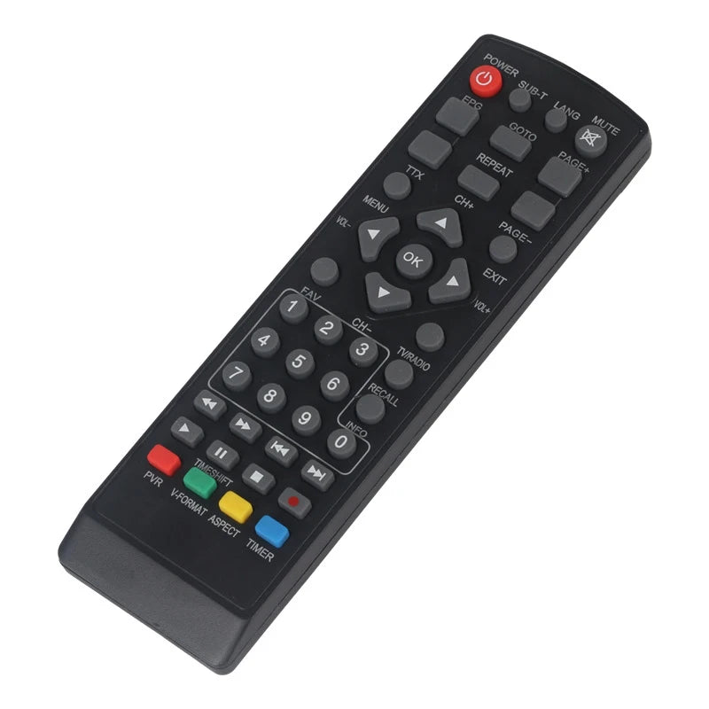 For DVB-T2 ABS Remote Control High Definition Digital For Smart Television STB HDTV For Smart Set Top Box Remote Control