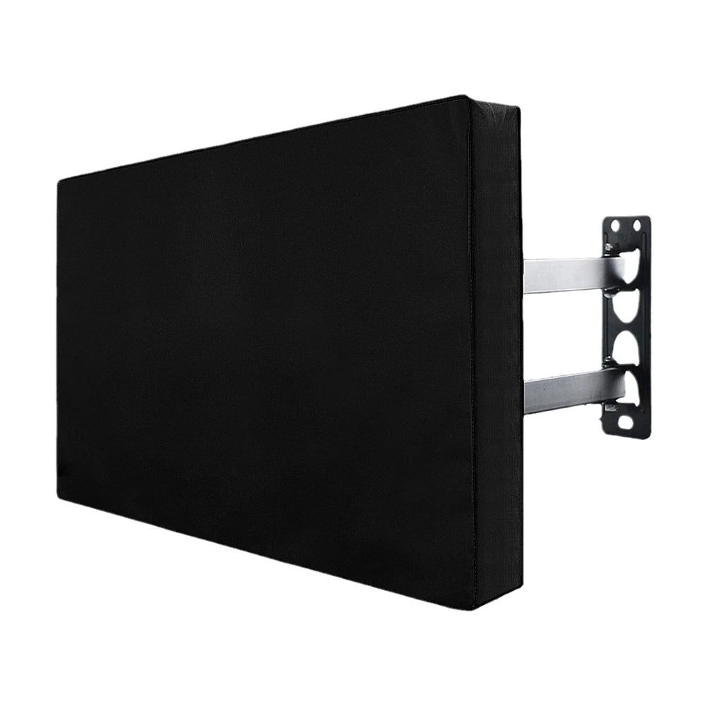 Weatherproof Dust-proof Outdoor TV Cover Black 22-24'' 30-32'' 40-42'' 46-48'' 50-52'' 55-58'' 60-65'' 70-75'' Protect TV Screen