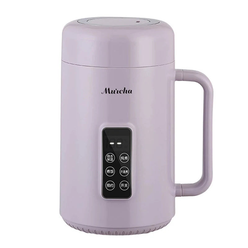 220V /110V Fully Automatic Mini Stew Pot Porridge Pot Household Electric Stew Pot Ceramic BB Soup Porridge Cooker EU/US Plug