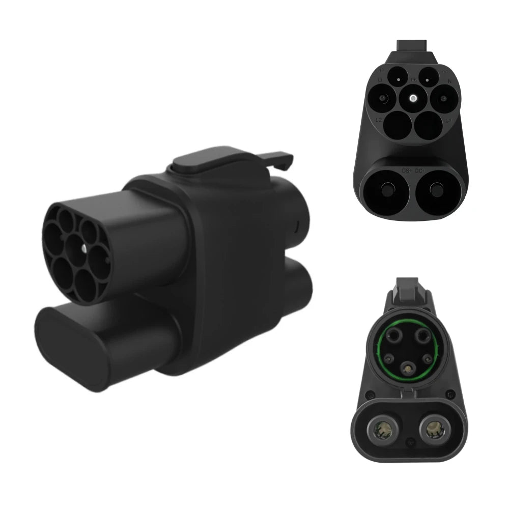 BERET EV Charger CCS2 to CCS1 DC 250A 250KW Adapter Fast Charging CCS Combo 2 to CCS Combo 1 Universal Model Car Charging