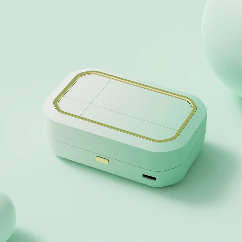 USB Rechargeable Contact Lens Sonic Cleaner Quick Lens Cleaning Tool Effectively Removes Dirt Clean and Comfortable