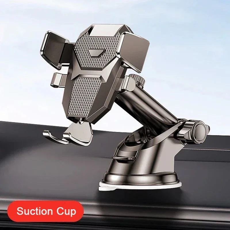 Universal Suction Cup Car Phone Holder Mount Stand for iPhone Samsung Xiaomi Huawei - Mobile Phone Sucker Support Bracket