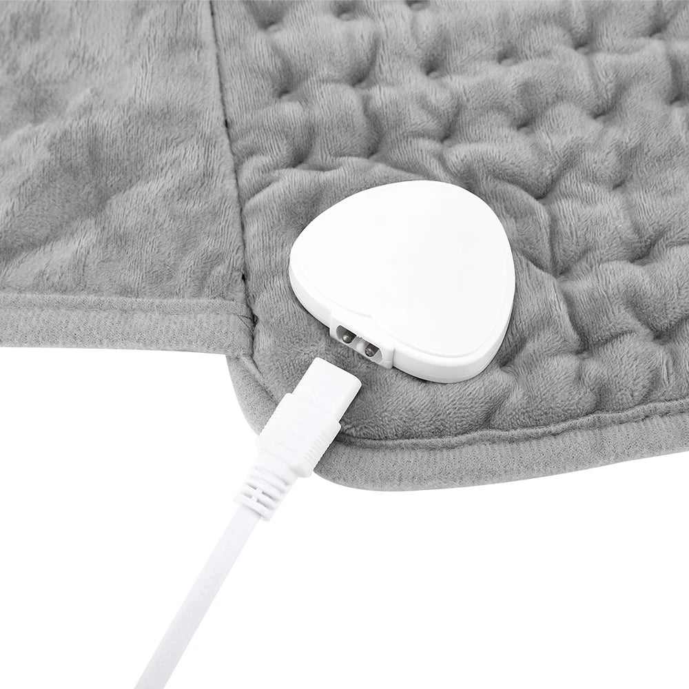 2 In 1 Electric Heating Pad Warming Waist Belt Abdomen Shoulder Back Pain Relief Hot Compress Physiotherapy Thermal Blanket