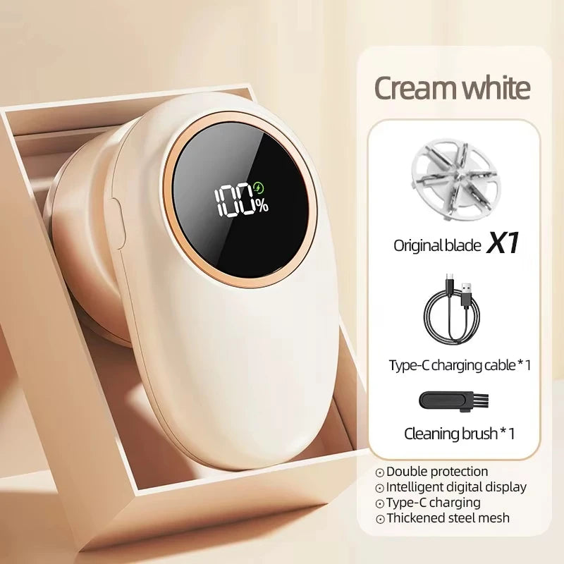 Electric Clothing Shaver Portable Garment Fabric Professional Lint Remover USB Charging Suitable for Sweaters Pants Cushions