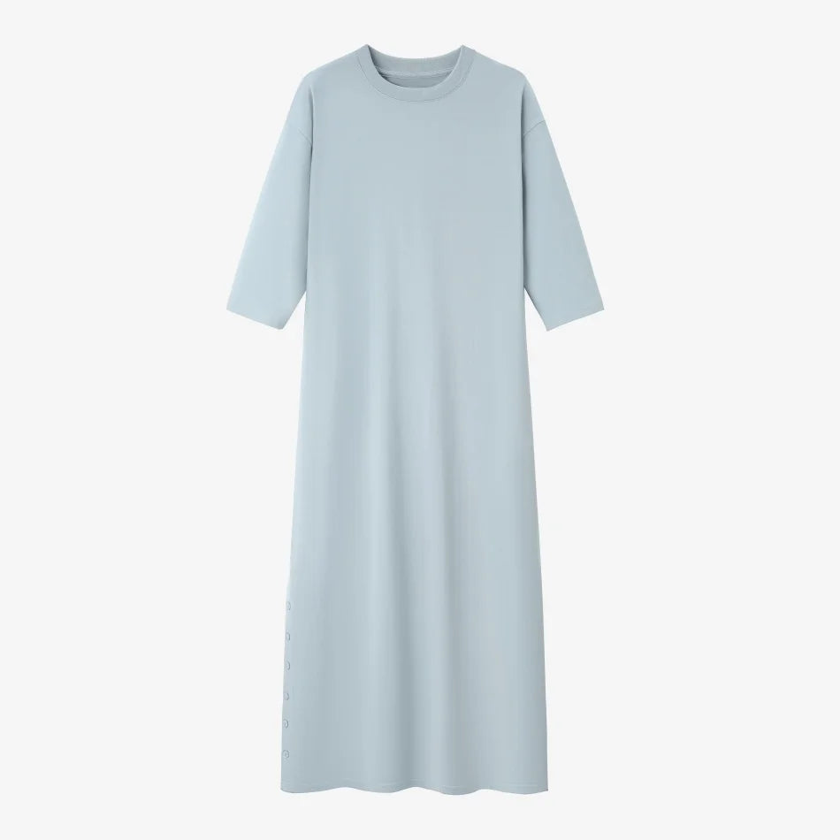 AS SS26 oversize loose T-shirt dress + V neck T-shirt + skirt set casual style woman clothes