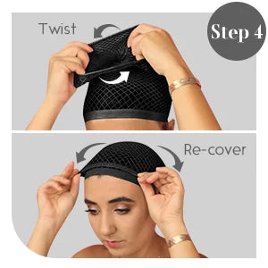 G&T Wig Black Mesh Wig Cap Net, Closed End Hair Mesh Net, Liner Weaving Caps for Women, Men, Kids, Wig Caps