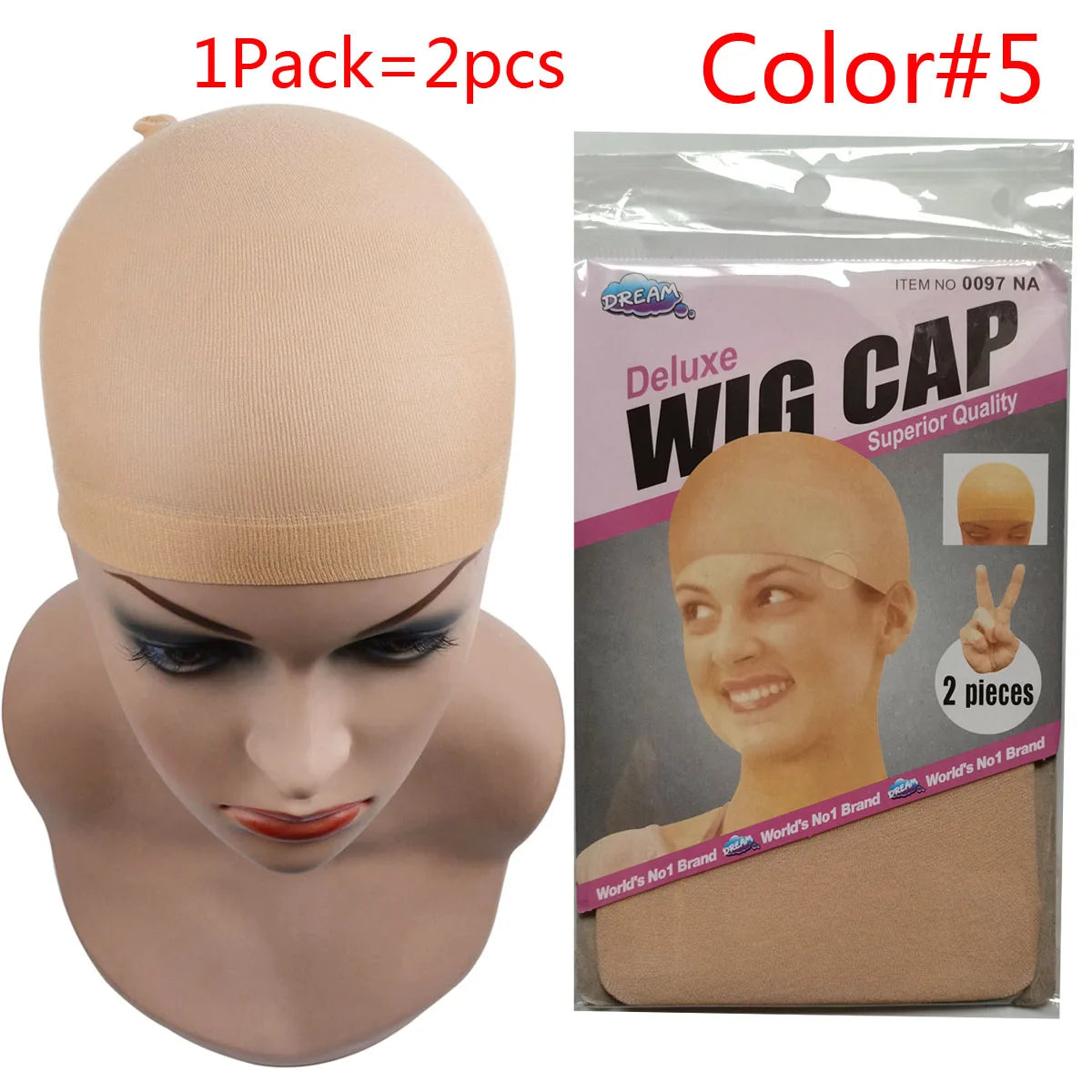1Pack Nylon Wig Making Cap Mesh Stocking Wig Cap Invisible Hair Nets For Hair Wigs Brown Black Salon Hairnet Wig Caps For Women
