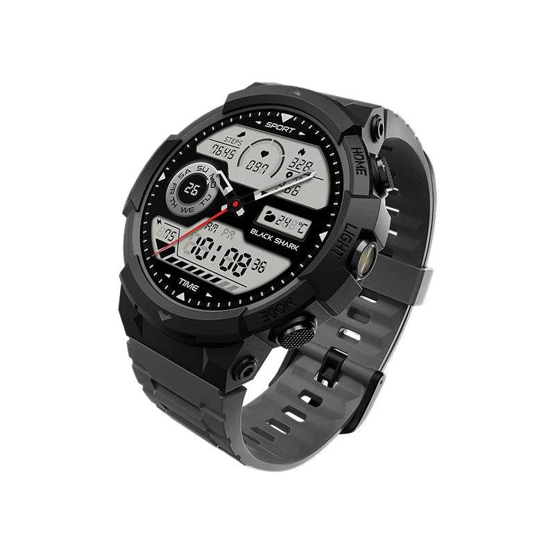 Global Version Smart Watch Black Shark Gs3 Sport 1.43'' Amoled Screen 18 Day Battery Life 5Atm Gnss