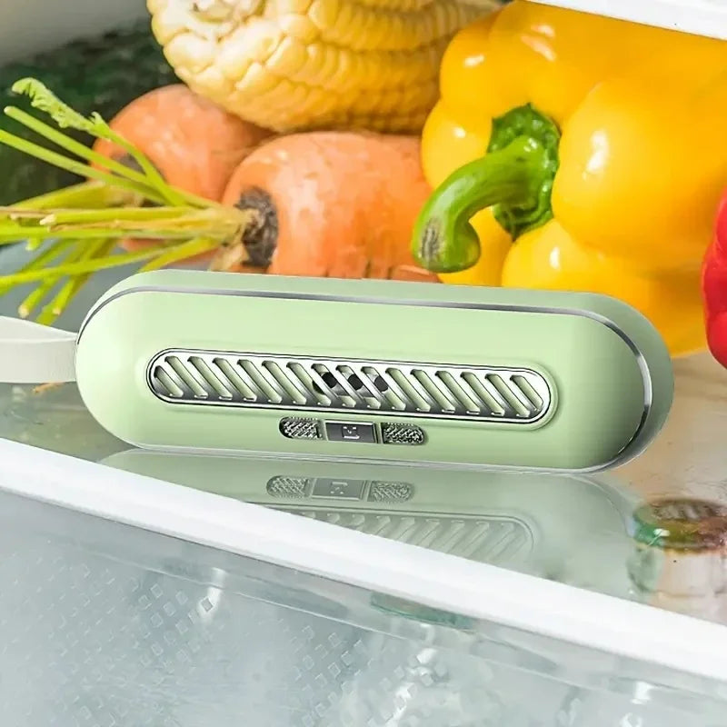 Refrigerator Deodorizer Air Purifier Refrigerator Deodorizer Food Shelf Life Extender Remove Odor Smoke Pet Toilet Car 