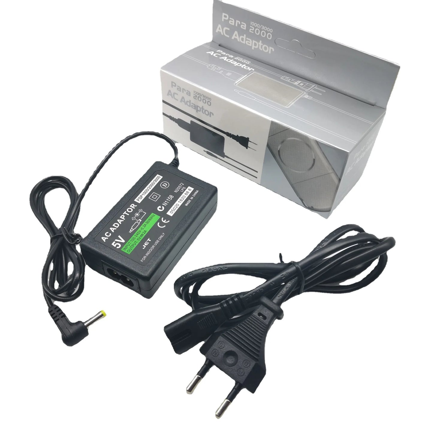 EU/US Plug Home Wall Charger AC Adapter Power Supply Cord for Sony PSP/PSV Host ACCU PSP1000/2000/3000 Supply Source and Game