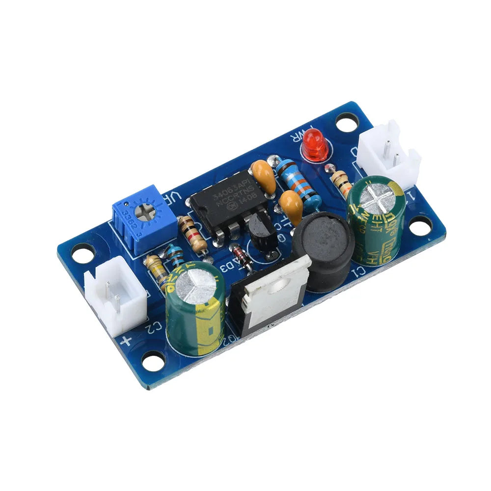 MC34063 Nixie Tube Booster DC 9-12V TO 80-380V 160V 170V Boost Converter High Voltage Power 6E2 6E1 6E5 Glow Clock Magic Eye