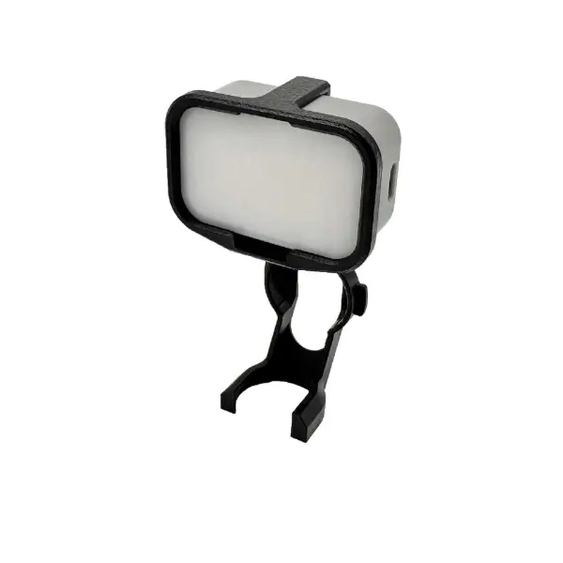 Zacuto- Osmo Pocket 3 Fill Clip on Light for Content Creators, Vloggers, Travel Videography and More.