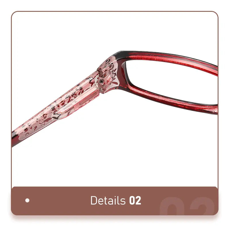 5Pcs Reading Glasses Women Blue Light Blocking Designer Computer Square Reader Spring Hinge Eyewear Lens Fashion Glasses