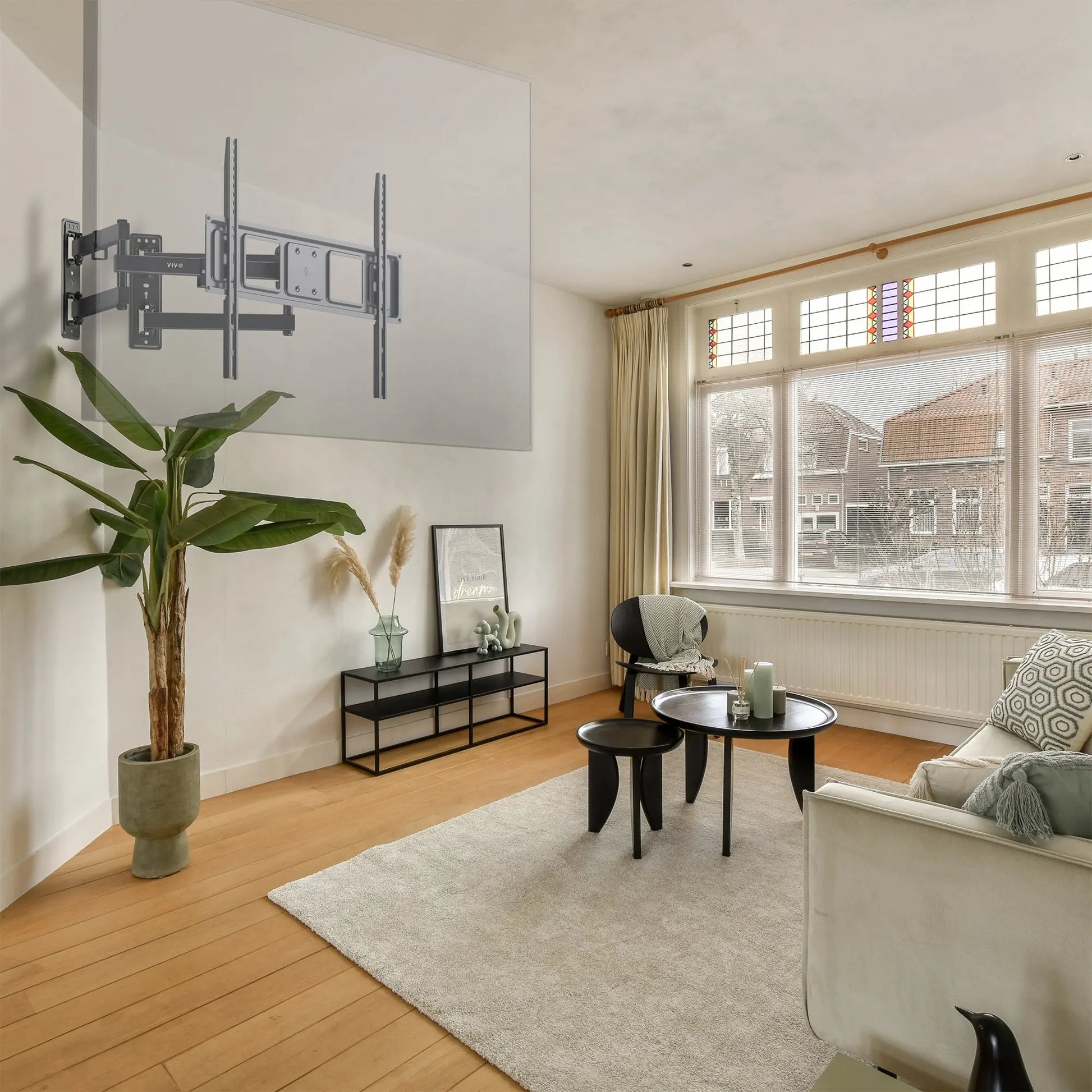 Corner Wall Mount for 32" to 70" Tvs