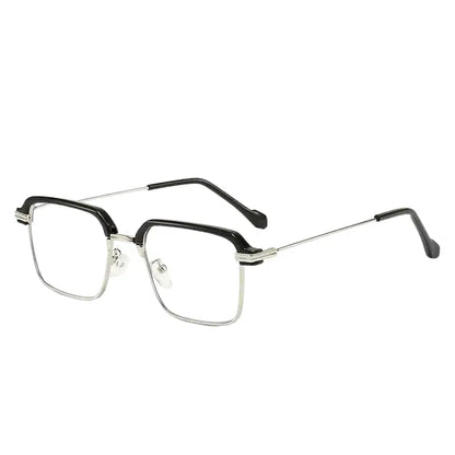 Frameless Progressive Reading Glasses with HD Blue Lightfiltering Clear Lenses HD Vision for Reading Computer Gaming and Street Style Unisex Women/Men Daily Lightweight Comfort (Equivalent +1.00 To+4.00)