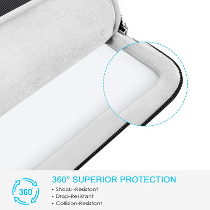 Lacdo 360° Protective Laptop Sleeve Case for 14 Inch HP Chromebook 14 / X360 14A / HP Stream 14, Acer Swift / Chromebook 314, 14" Ideapad Chromebook S330 ASUS Dell Portable Laptop Computer Bag, Black