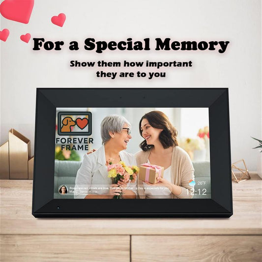 10.1" Wifi Digital Photo Frame with Touch Screen & 32GB Storage - Smart Display for Your Favorite Memories