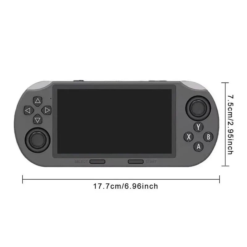 SF3000 Retro Handheld Game Console with 4.5 Inch IPS Screen 3000Mah Battery & 64GB TF Card for Boys Gift Gaming & Consoles Ps Controllers Ps Accessories Controller Grips Game Stick Cyber Cables Cool Gadgets Boys Box Compact