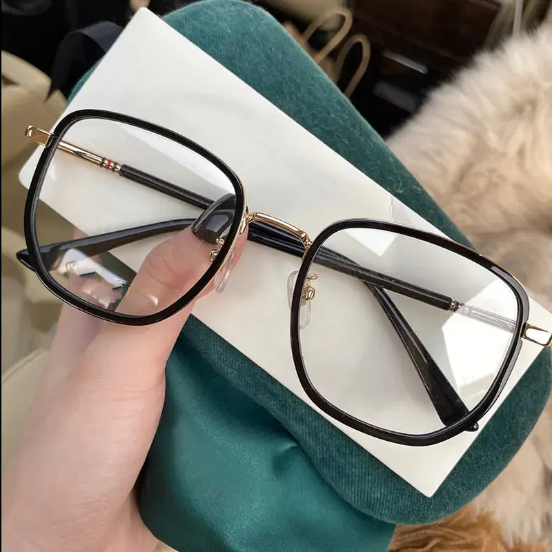 Ultra-Light Blue Light Blocking Glasses Trendy Minimalist Eyewear for Screen Use anti Eye Strain Computer Glasses for Work Gaming Study Daily Wear Comfortable All-Day Use