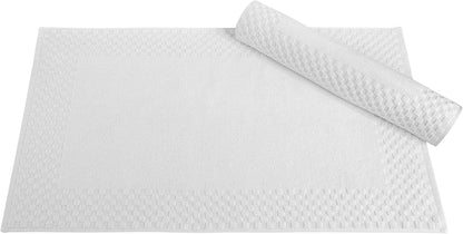 Classic Turkish Towels CTT - Luxury 6 Piece Towel Set, 100% Turkish Cotton, Quick Drying, Highly Absorbent & Comfy, Includes 2 Bath Towels, 2 Hand Towels & 2 Washcloths | (White)