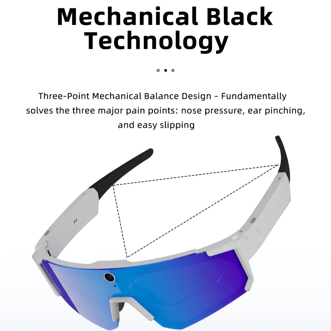 2026 Smart Sports Camera Glasses 32MP HD Bluetooth AI Voice Recognition 160 Languages Polarized UV Protection for Running Cycling Hiking Travel IP54 Resistant