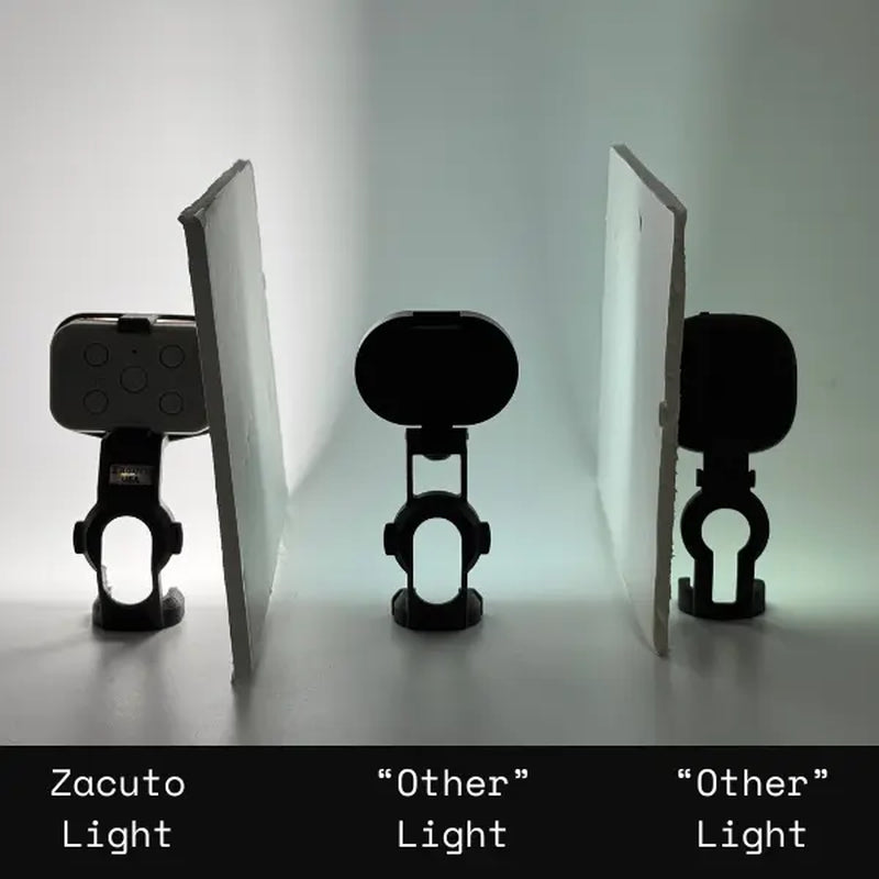 Zacuto- Osmo Pocket 3 Fill Clip on Light for Content Creators, Vloggers, Travel Videography and More.