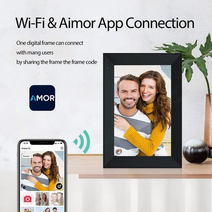 10.1" Wifi Digital Photo Frame with Touch Screen & 32GB Storage - Smart Display for Your Favorite Memories
