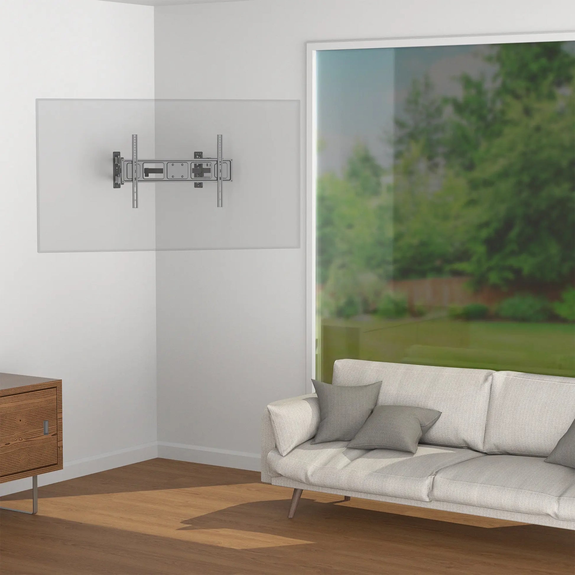 Corner Wall Mount for 32" to 70" Tvs