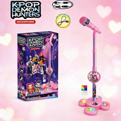 Unleash Your Child'S Inner Pop Star! This Karaoke Microphonetoy with Colorful LED Lights & Built-In Music Encouragessinging, Boosts Confidence, and Makes a Perfect Birthday Giftfor Children Aged 3-8. Fun, Educational, and Hours Ofentertainment!