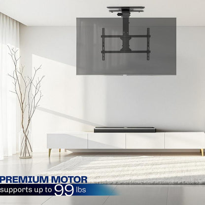 Electric Flip down / Swivel 37" to 70" TV Ceiling Mount