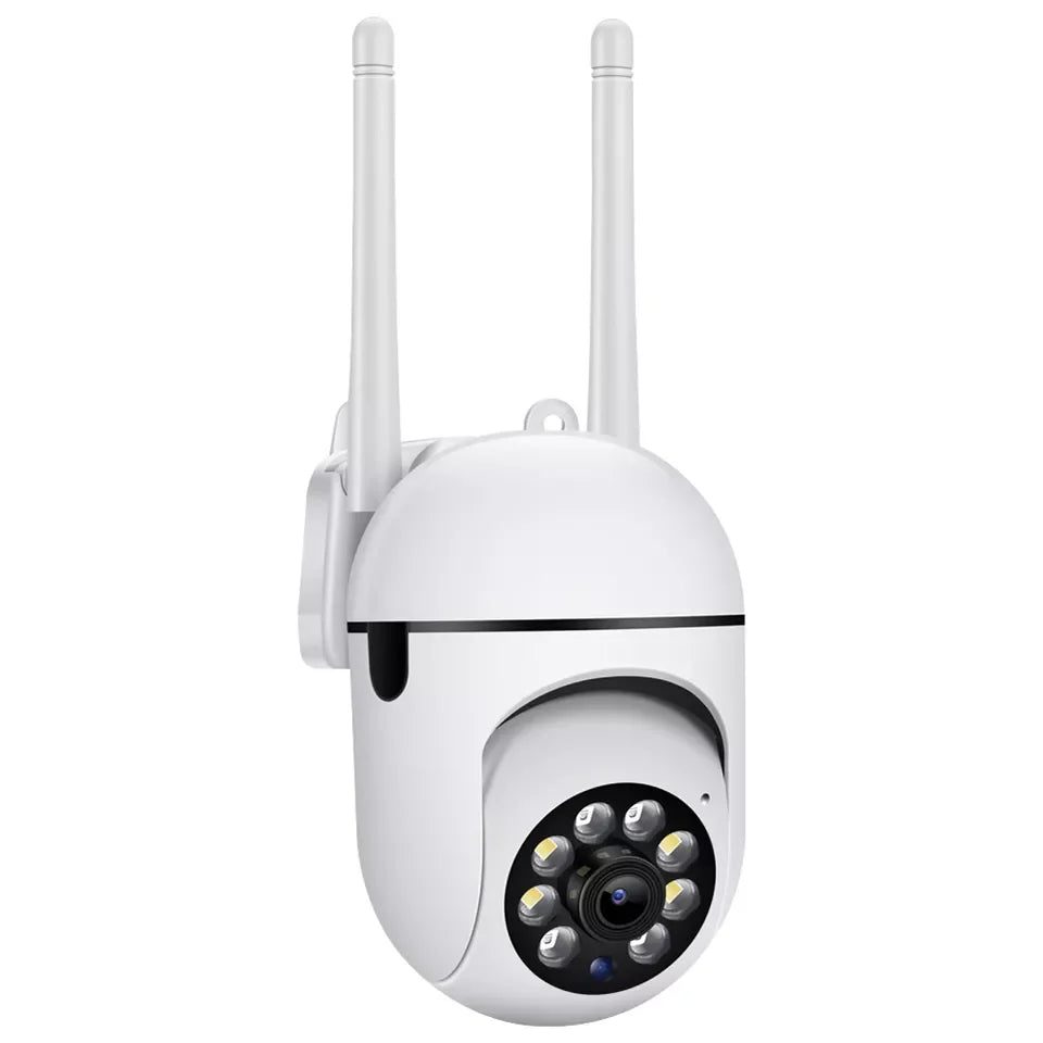 8MP Wireless IP Outdoor Security Surveillance Camera PTZ with 4X Zoom AI Human Tracking Two-way Audio HD Night Vision Color