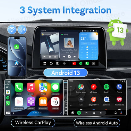 OTTOCAST P3 PRO AI Box Android TV Box for HDMI out Wireless CarPlay Android Auto Car Accessories for Toyota VW Honda Kia Benz