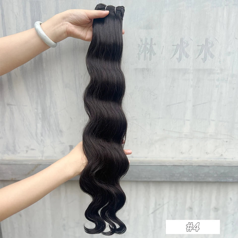 Magicae 30Inch 200g/Pc Chocolate Ombre Brown Orange Blond P27/613 Bio Body Wave Grey High Temperature Synthetic Hair Extension