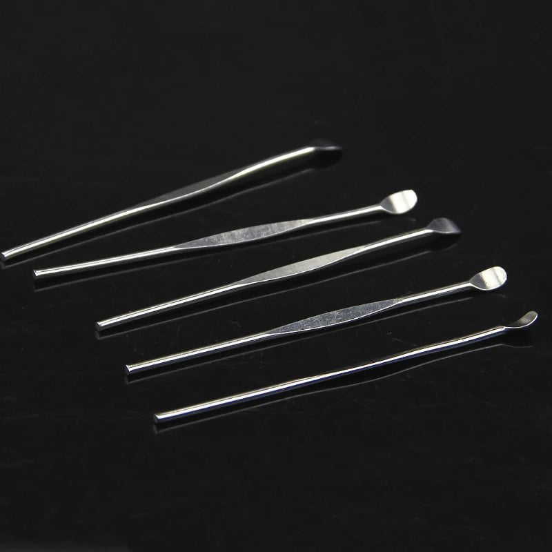 5Pcs Stainless Steel EarPick Cleaner Ear Pick Wax Curette Remover Care Tool Hot