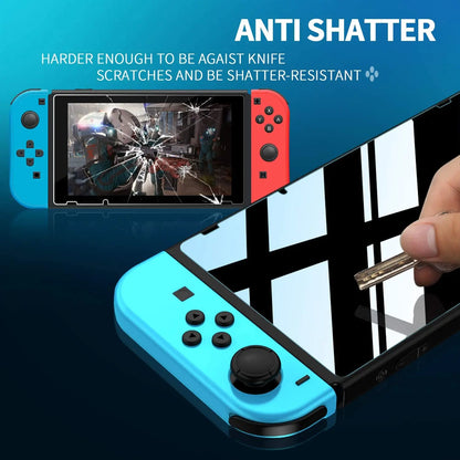 1/2/3PCS Protective Glass For Nintend Switch Tempered Glass Screen Protector for Nintendos Switch Oled Lite NS Accessories Film