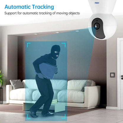 KERUI Mini Indoor Wireless 5MP WiFi IP Camera Home Security CCTV Surveillance Camera With Tuya Smart Auto Tracking Onvif