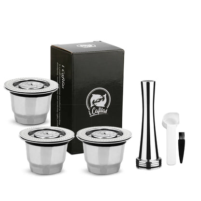 coffee capsule Reusable pod box tamper For nespresso machine For tassimo BOSCH coffee machine capsule incompatibility