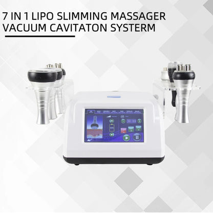 New Arrival 7 in 1 Body Shape Vacuum Cavitation Rf Body Slim Machine