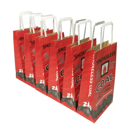 High Quality Handle Bag for 2kg Activated Charcoal Bag Bamboo Charcoal Packaging Bag with Honeycomb Paper Layer for Ignition