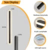 Outdoor Wall Light for House Modern Black LED  Exterior  Wall SconceWarm Light Wall Mount Lighting for Doorway Garden Garage