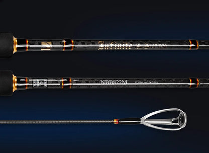 NOEBY Shore Jigging Fishing Rod 2.49m 2.75m 2.9m Fuji Guide Reel Seats Inshore Jigging Spinning Rod Saltwater Fishing Rod