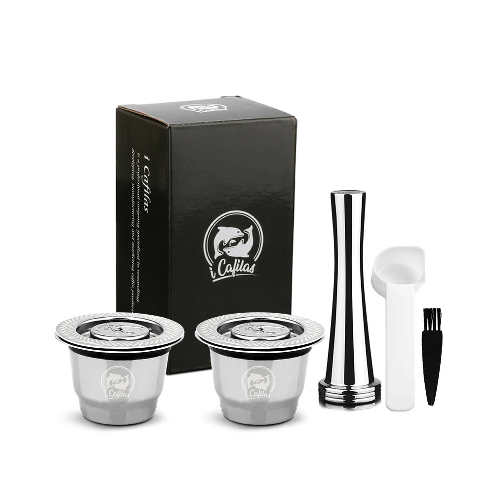 coffee capsule Reusable pod box tamper For nespresso machine For tassimo BOSCH coffee machine capsule incompatibility