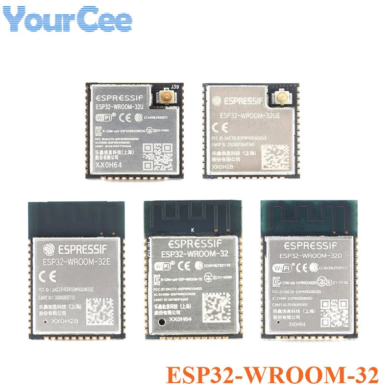 10pcs/1pc ESP32-WROOM-32 ESP32 WROOM ESP-32 4MB 8MB 16MB Dual Core WiFi Wireless Ble MCU Module ESP32-WROOM-32 -32UE 32U 32E 32D