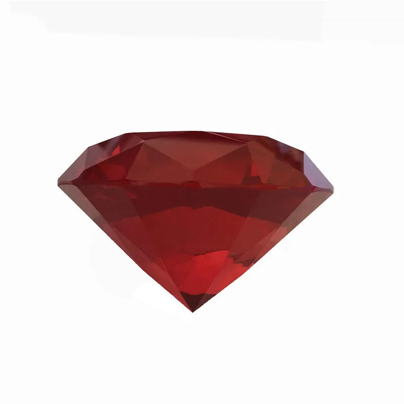 1 Piece All Colors 30mm/40mm/50mm Crystal Faceted Diamond Paperweight Table Decoration Mother's Day Gift Safe Package