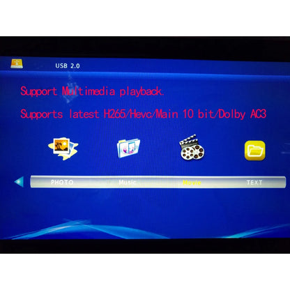 New Rechargeab LEADSTAR 14 Inch Portable Mini TV With DVB-T2 Digital Tuner Dolby AC3 10Bit Hevc Wireless Screen Sharing Miracast