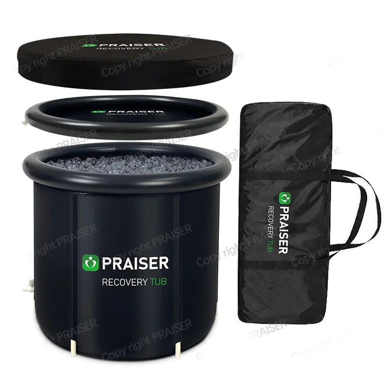 Ice bath Outdoor Water Pod Pvc Barrel Cold Plunge Pool Inflatable Portable Ice Bath Tub