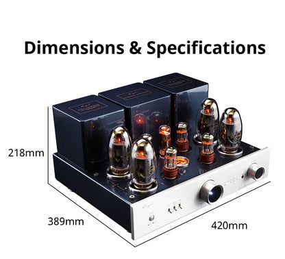 CS-150A Tungsol KT150 High Power Vaccum Tube Integrated Amplifier