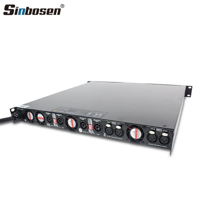 D4-2000 4 Channel High Power Mos 1u Digital Class d Audio Live Sound Amp Aluminium case Professional Amplifier