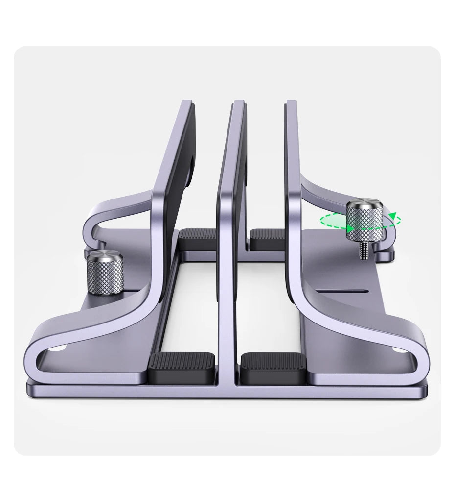 UGREEN Vertical Laptop Stand Holder For MacBook Air Pro Aluminum Foldable Notebook Stand Laptop Support MacBook Pro Tablet Stand